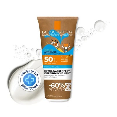 La Roche Posay Anthelios Dermo-Pediatrics Wet Skin Gel, 200 ml, PZN 18257691