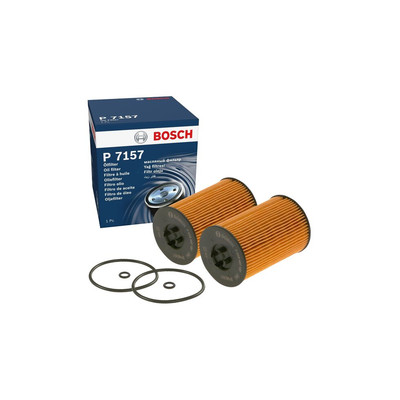 2x Ölfilter BOSCH F 026 407 157 für VW Seat Audi Skoda Man Jetta IV Alhambra