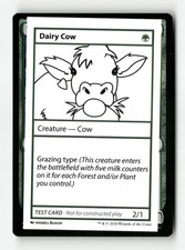 Dairy Cow - Mystery Booster 2 Playtest Cards (MB2PC)