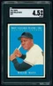 1961 Topps - Willie Mays (HOF) #482 - NL MVP - SGC 4.5 Sharp Centered Card