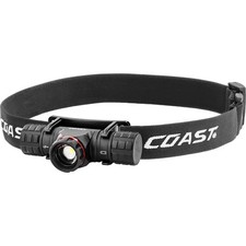 COAST XPH25R Rechargeable Dual Power Flashlight Headlamp 410 Lumens Magnetic ...