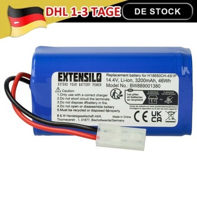 14,4V 3200mAh Li-Ion Akku Ersatzakku Wiederaufladbarer Batterie für XIAOMI G1