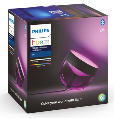 Philips Hue Iris Tischleuchte schwarz