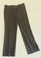 Liz Claiborne Women  s Gray Slacks Pants Sz 10 Straight Leg Career Office Wear