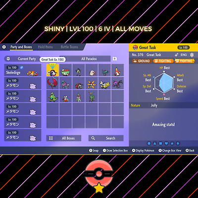 All 14 SHINY Paradox Pokemon – No0k Store