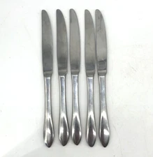 Dansk Designs ALTISSIMO Dinner Knives 9" Flatware Stainless Lot 0f 5