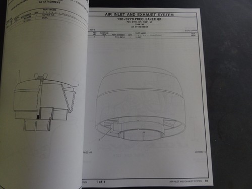 Caterpillar 924G and 924Gz Wheel Loader Parts Manual SEBP2974 6YW1 9SW1 - Picture 5 of 9