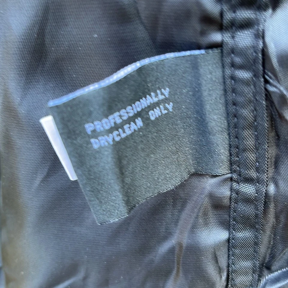 Walt Disney World 71 Mickey Mouse Abrigo Chaqueta Negro Pequeño Foto 3 de 4