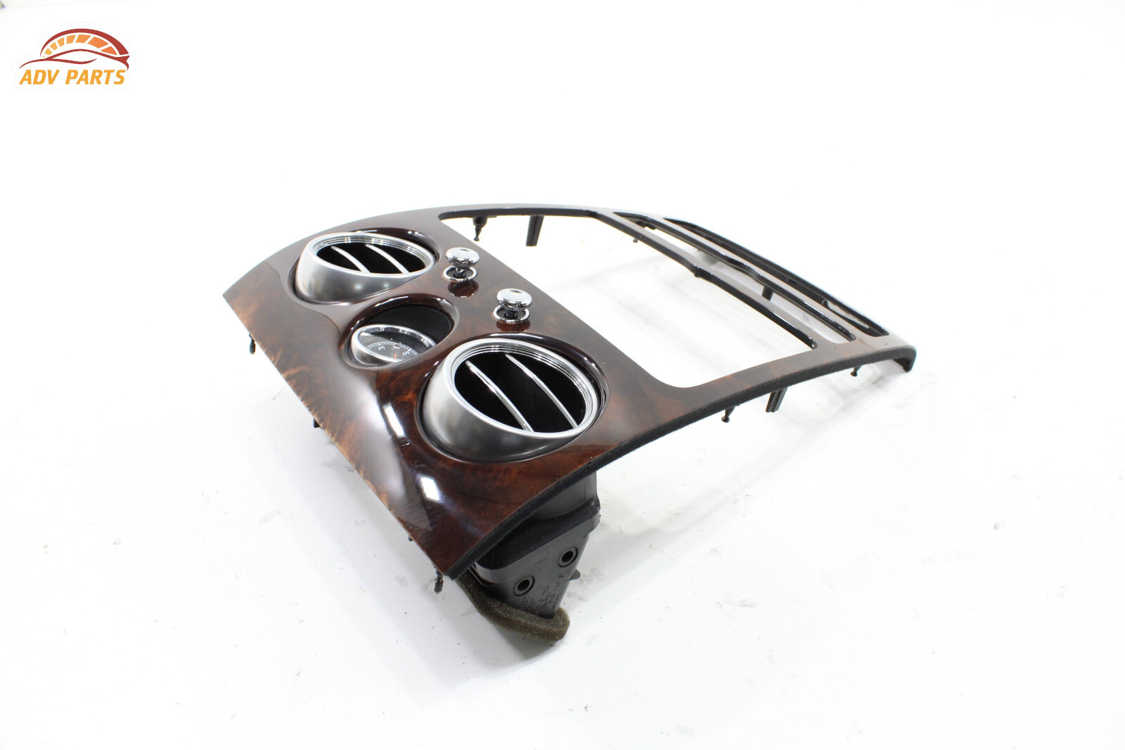2006-11 BENTLEY CONTINENTAL DASH CENTER AC AIR VENT GRILLE & BEZEL MOLDING OEM