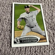 2012 Topps Series 2 Chicago White Sox Baseball Card #546 Matt Thornton