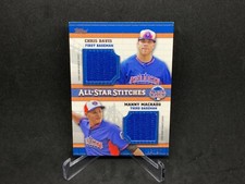 2013 Topps Update All-Star Stitches Dual /25 Chris Davis Manny Machado Rookie