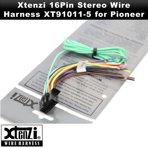 Conector de arnés de cable radio de automóvil Xtenzi 16 pines para Pioneer BV9973 BV9976 BV9978 - Imagen 2 de 10