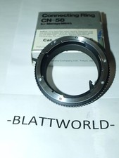 NEW OLD STOCK GENUINE ORIGINAL MAMIYA CONNECTING RING CN-58 f/ MAMIYA 645 CAMERA
