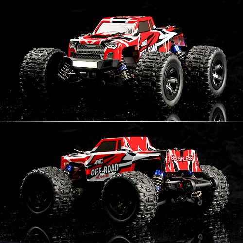 JJRC 4WD 1/20 Off-Road RC Car Monster Truck 2.4GHZ 40Km/h Brushless 35A ESC 80M - Picture 7 of 11