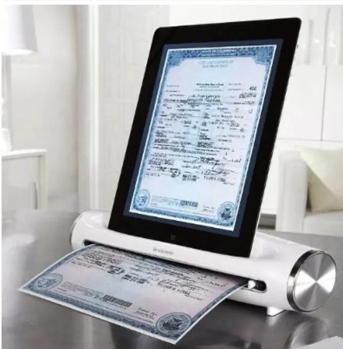 Brookstone iConvert Portable Scanner Dock For iPad NEW In Box - Image 2 of 4