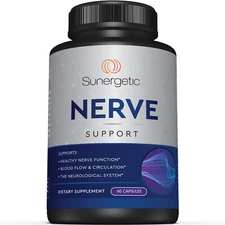 Premium Nerve Support Supplement – 60 Capsules 