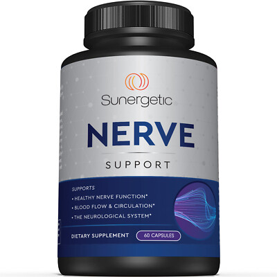 Premium Nerve Support Supplement   60 Capsules 