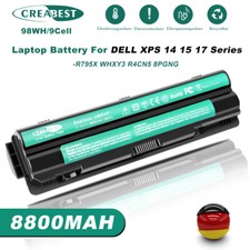 9Cell JWPHF WHXY3 R795X Akku Für Dell XPS 14 L401x L502x L501x L701x 1591