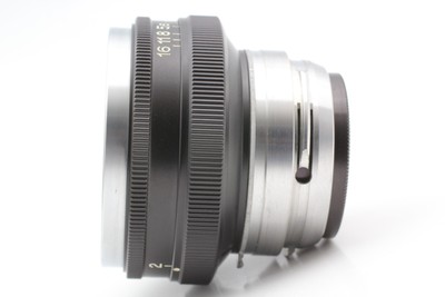 A MINT w Hood] Nikon S2 Black Dial Camera Nikkor HC 5cm 50mm F2