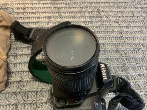 Nikon N80 35mm Film Autofocus SLR Camera Body, Tested & Working, Sticky Grip - Picture 3 of 4