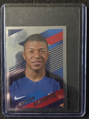 STICKER 54 PANINI Kylian Mbappe Shiny Fiers D'etre Bleus Carrefour