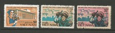 Viét Nam 1983 congrès du syndicat vietnamien Y&TN°469A/B/C 3 timbres  /T8387