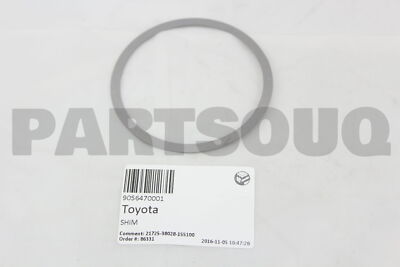 9056470001 Genuine Toyota SHIM (FOR TRANSFER OUTPUT SHAFT) 90564