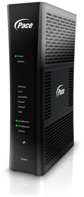 AT&T U-Verse Pace 5268AC UVRGX gateway internet Wireless Modem Router