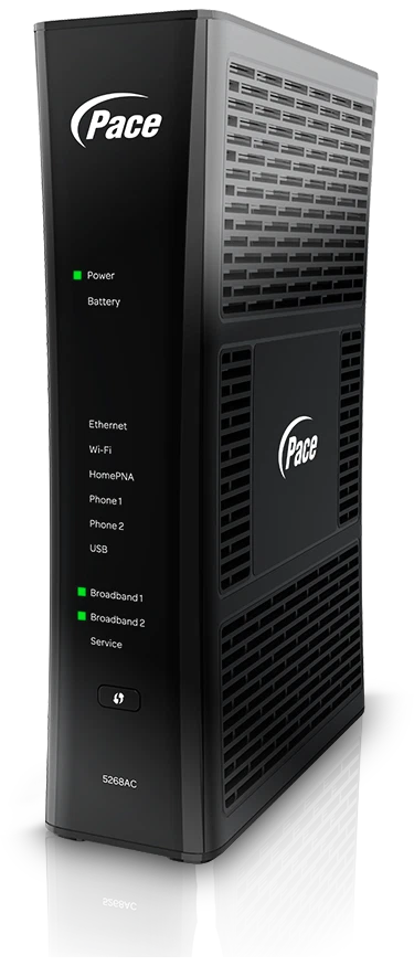 AT&T U-Verse Pace 5268AC UVRGX Gateway Internet WLAN Modem Router