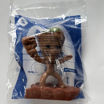 Thor Love & Thunder #2 Groot Marvel Studio McDonald Happy Meal Toy NEW