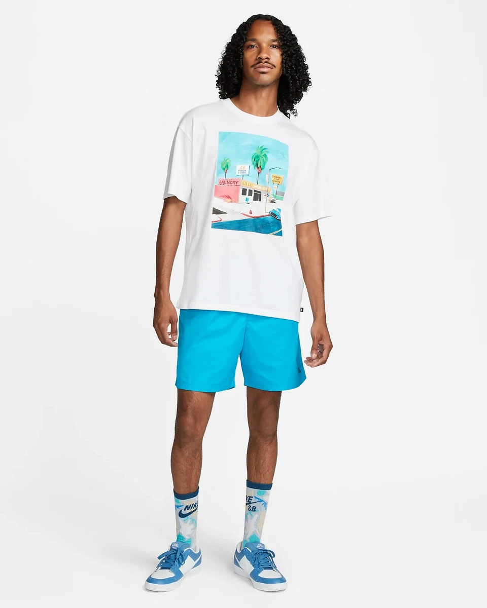 Pink nike top sb shorts