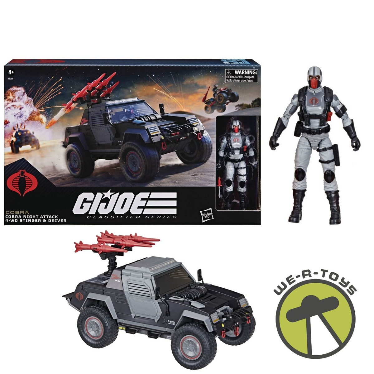 GI ジョー　コブラナイトアタッカー G.I. Joe Classified Series #120, Cobra Night Attack 4-WD