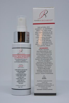 Breast Whitening Lightening Spray Bleach Works Fast 60 Ml All