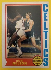 1974-75 Don Nelson #46 Topps Boston Celtics Basketball card NBA Vintage