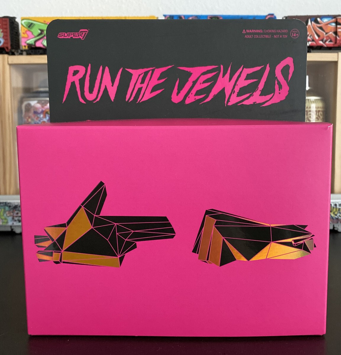 SUPER7 \"Run the Jewels\" アクションフィギュア Amazon.com: Run The Jewels: Killer Mike & El-P ReAction