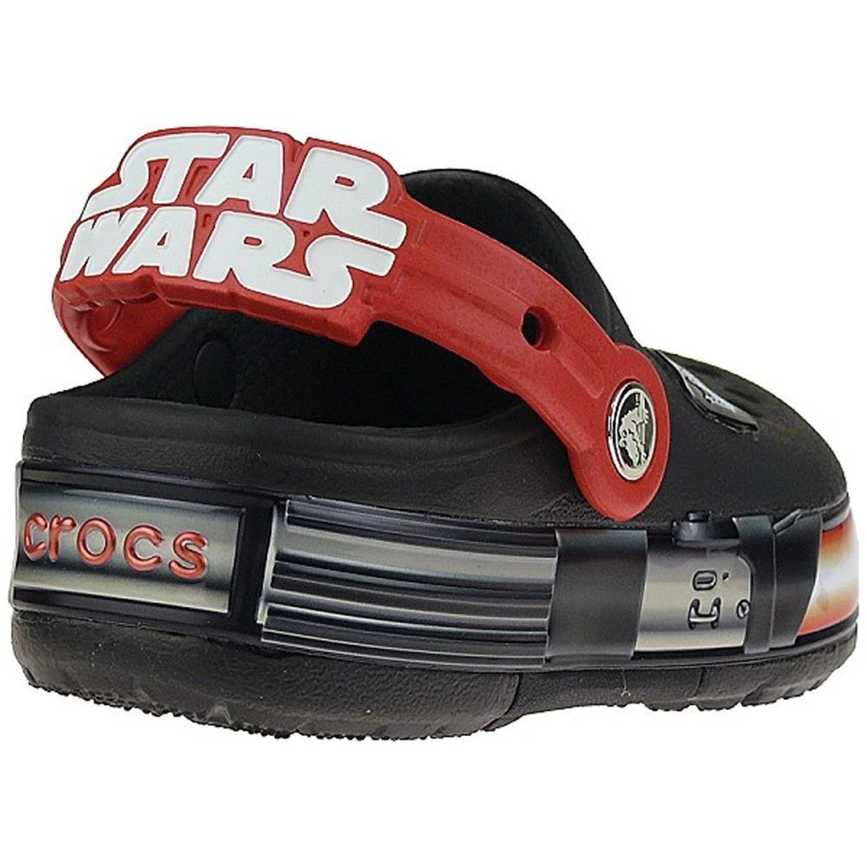 CROCS CrocsLights STAR WARS Darth Vader LED Blinkschuhe Gr.22-35 - Bild 2 von 4