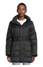 1x (16w-18w) Women’s Belted Heavyweight Puffer Jacket Swiss Tech New