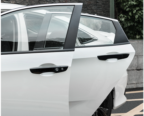 For Honda Civic 2016-2019 2020 Glossy black Outside Smart Door Handle Cover Trim - Picture 6 of 8