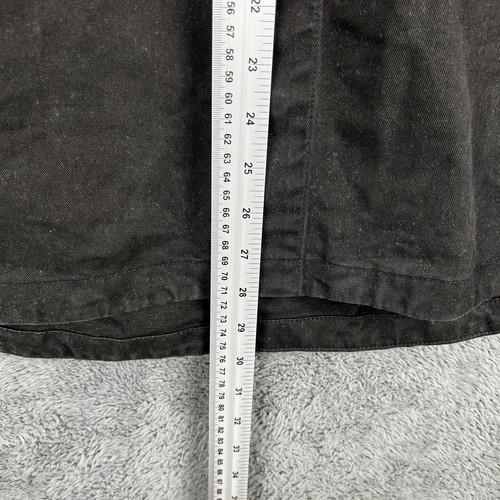 Maharishi Organic Twill MILTYPE Custom Overshirt schwarz Herren Large Chore Freizeit - Bild 12 von 14