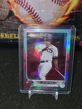 2022 Topps Chrome Sonic Lite Base Aqua/Pink Sonic #16 Eloy Jimenez /199