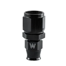 3/8" Tube To Female-8AN Adapter Fitting Fuel Rail Hose Line Adapter Aluminum BK.