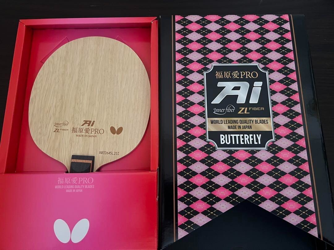 Butterfly Ai Fukuhara PRO ZLF FL Table Tennis Blade 86g new