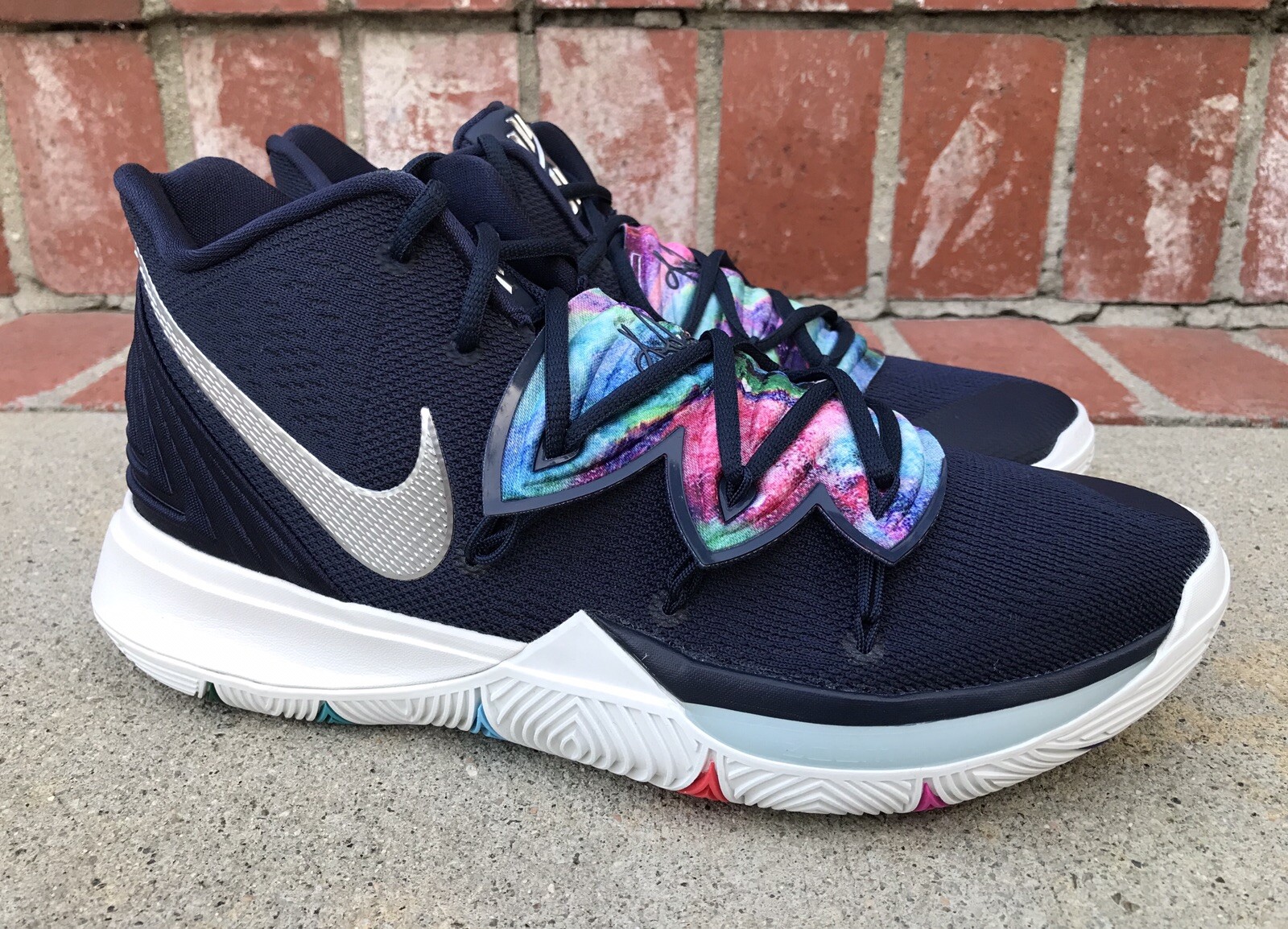 kyrie irving multicolor shoes
