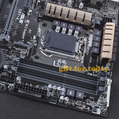 Intel Z97 DDR3 DVI HDMI VGA USB 3.1 ATX Motherboard With I/O ASUS Z97-A LGA 1150 - 第 4/4 張圖片