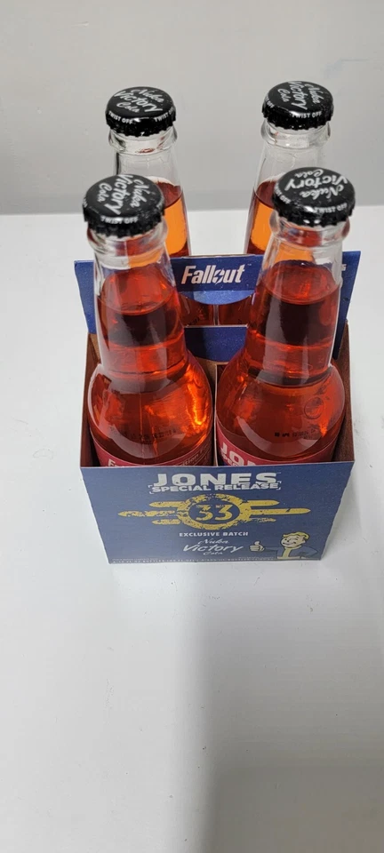 Jones Soda Fallout Edición Especial Nuka-Cola Paquete de 4 Nuka Limited Entrega GRATIS Foto 4 de 4
