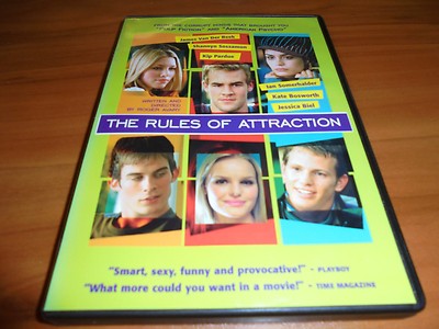The Rules of Attraction (DVD, Widescreen  2003) James Van Der Beek