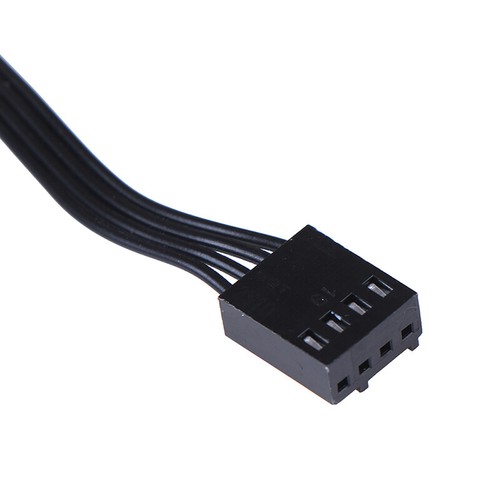 Motherboard PWM Fan 4Pin Splitter Extension Cable Wire Cord Fan C~bp - Picture 3 of 12