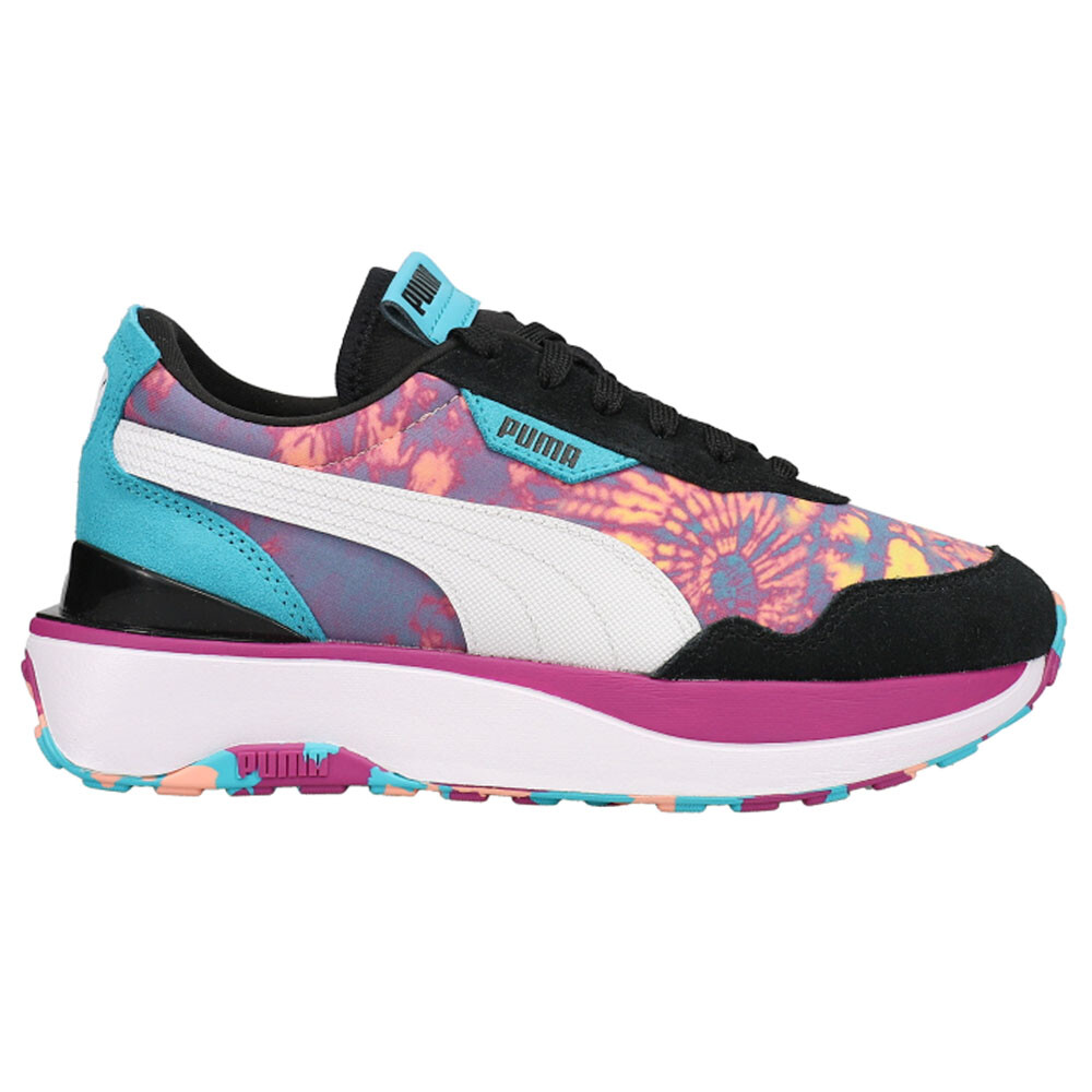 Женские кроссовки Puma Cruise Rider Tie Dye, размер 6 М, повседневная обувь 375063-02