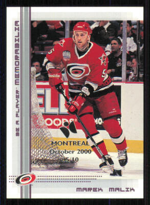 2000-01 BAP Memorabilia Montreal Olympic Stadium Show #23 Marek Malik /10