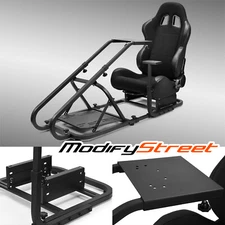 Racing Simulator Cockpit Fit Logitech G25 G27 G2 G920 Thrustmaster with Seats